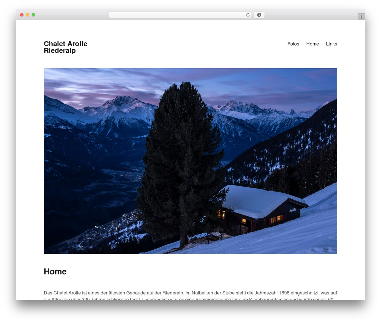 Maker theme WordPress - zurschmitten.ch