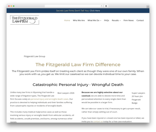 Theme WordPress Create - fitzgeraldlaw.com