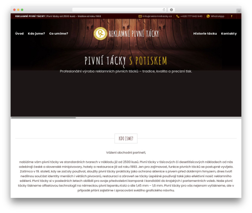Theme WordPress HOTsystem - reklamnitacky.cz