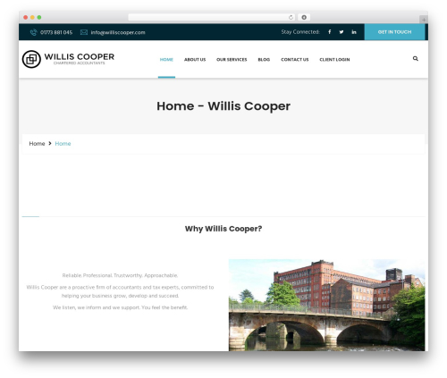 WordPress theme Experts - williscooper.com