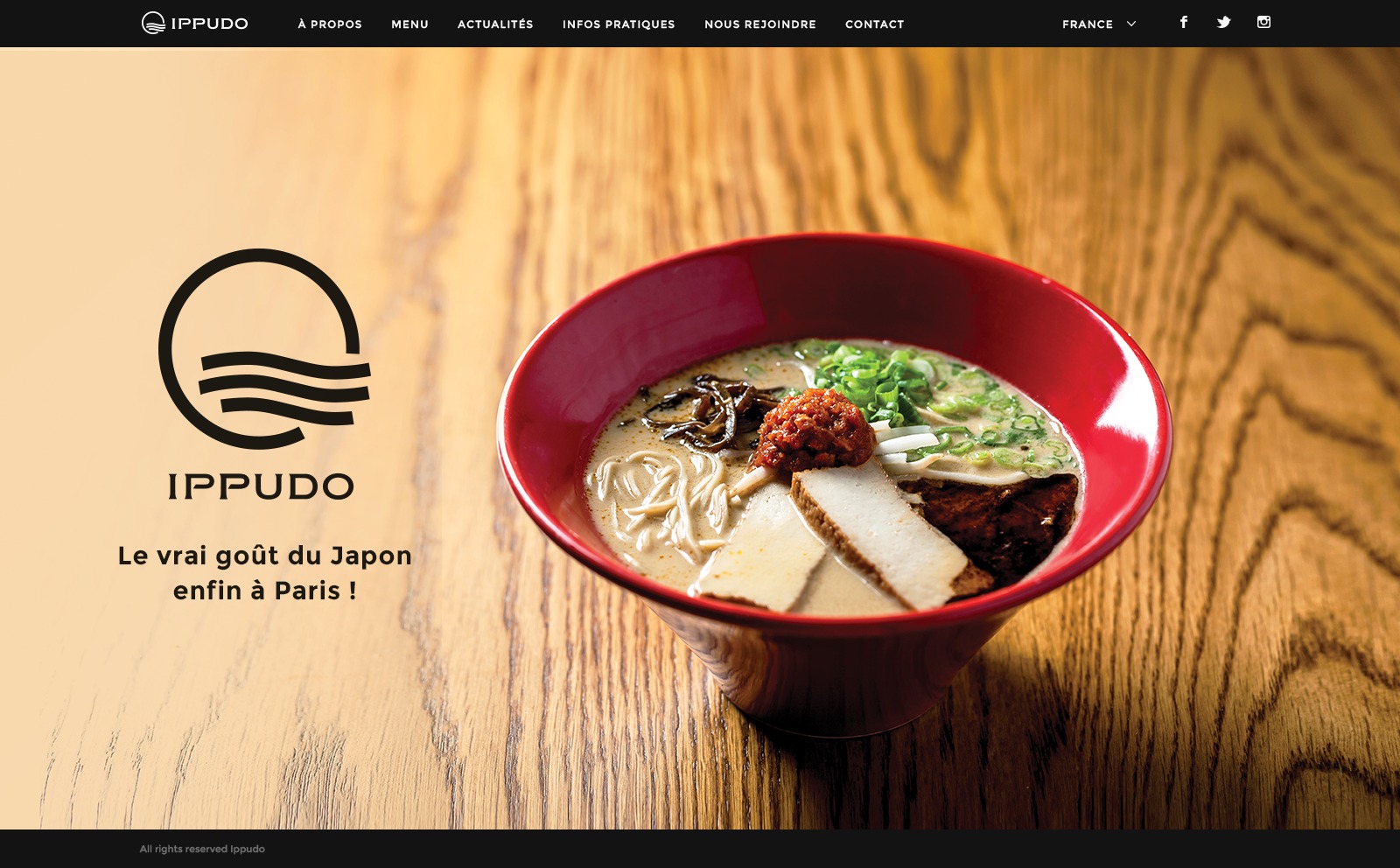 WordPress theme Ippudo Paris WordPress theme Ippudo Paris