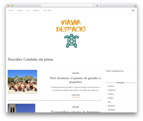 WP Blog WordPress theme - viajardespacio.com/Viajes/espana/cataluna WP Blog WordPress theme - viajardespacio.com/Viajes/espana/cataluna