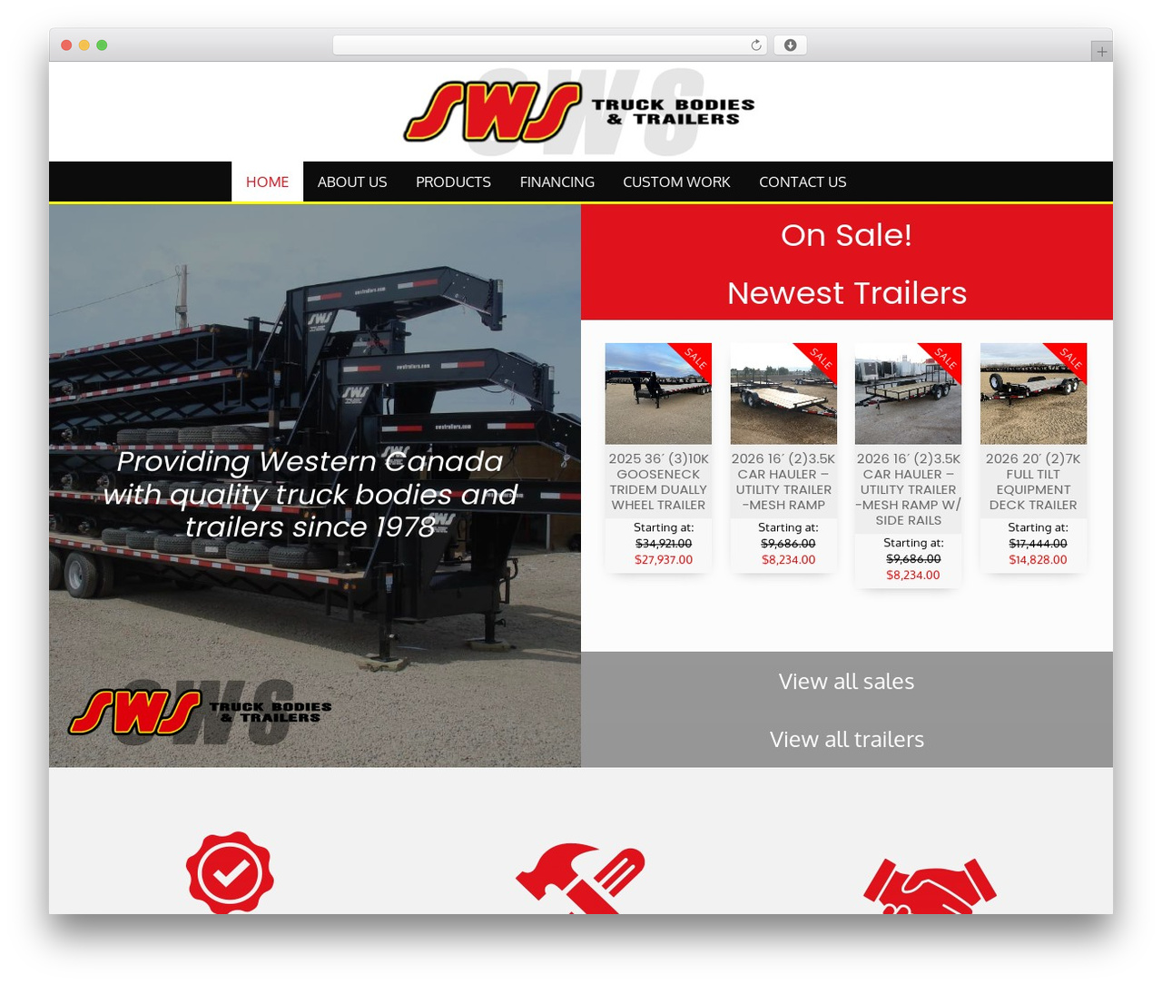 Zero premium WordPress theme - swstrailers.com