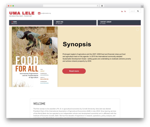 Biss Theme WordPress theme - umalele.org
