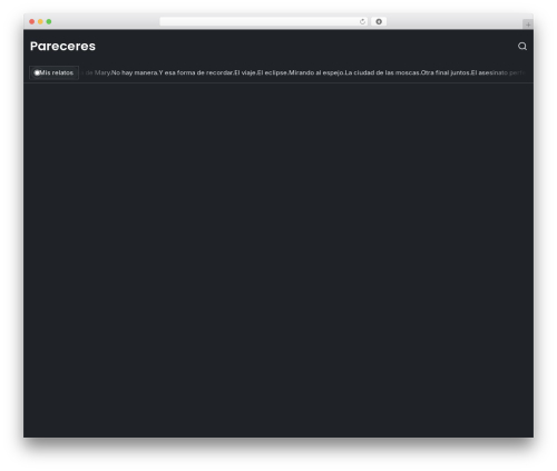 Blogsy WP theme - miferro.es