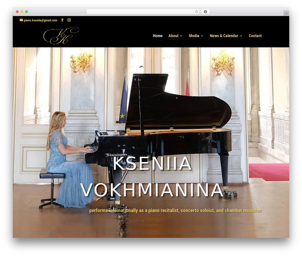Divi WordPress theme - kseniiavokhmianina.com