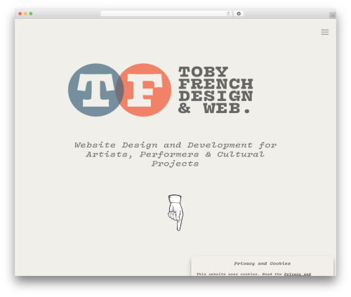 Divi WordPress theme - tfdesignandweb.com