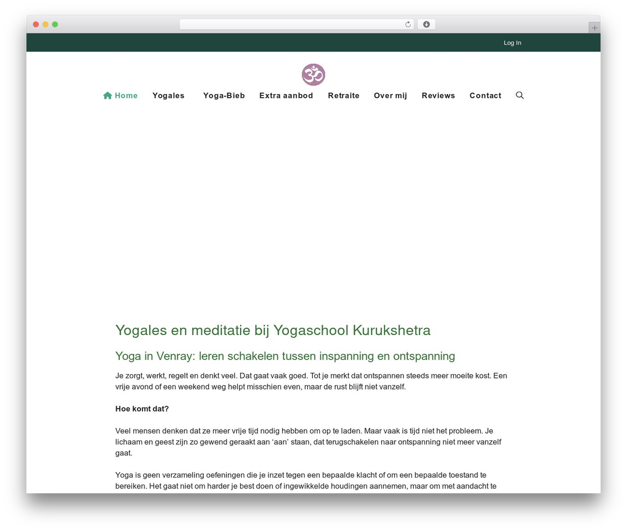 GeneratePress WordPress theme design - kurukshetra.nl