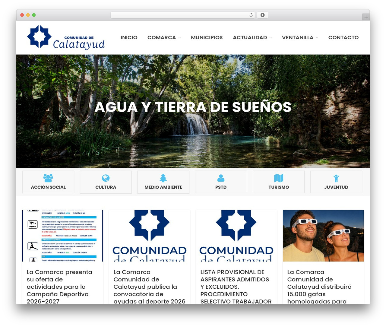 Hexapro WordPress theme - comunidadcalatayud.com
