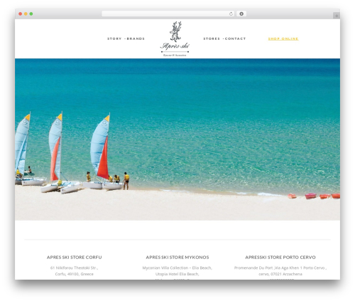 HyperX WordPress theme - apreski.world