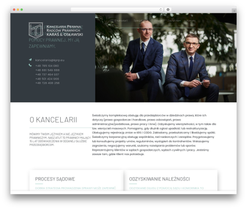 Leonardo WP theme - kprp.eu