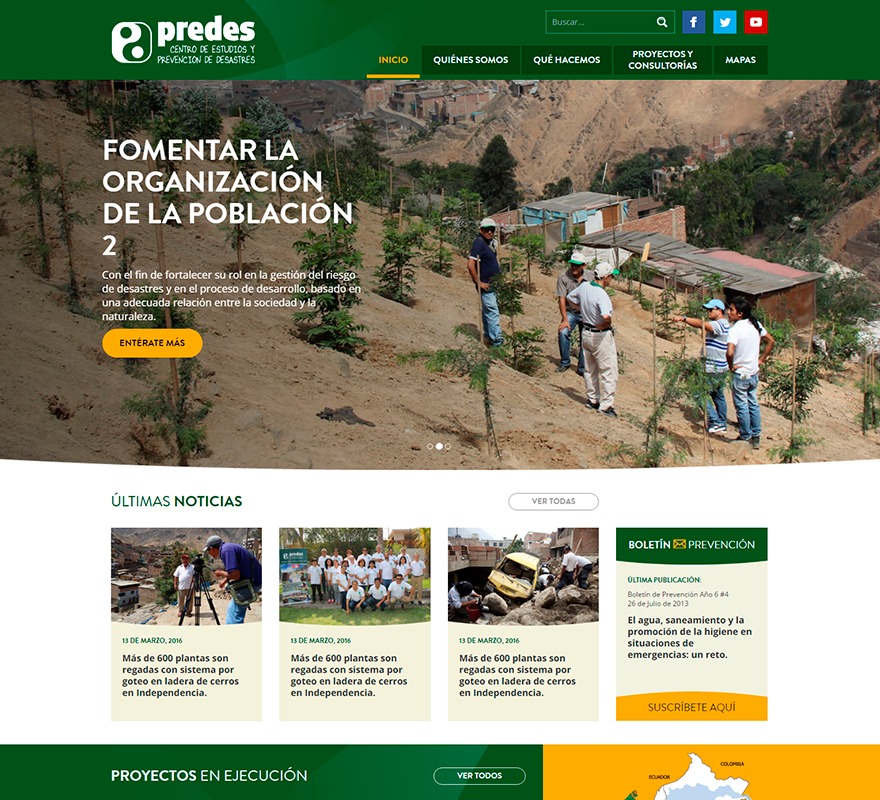 PREDES WordPress theme design PREDES WordPress theme design