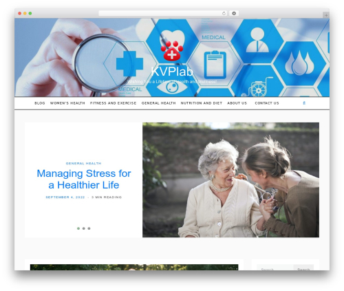 Promos WordPress theme - kvplab.com