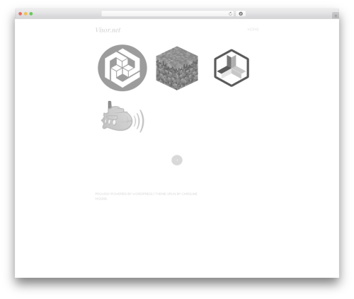 Spun theme WordPress - vis0r.net