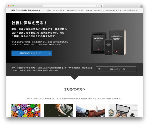Theme WordPress First - hokenpro.jp
