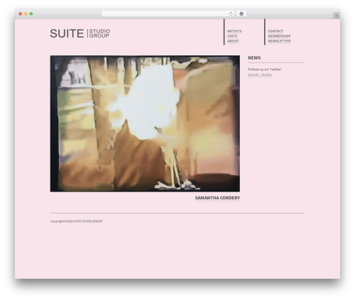 Theme WordPress Suite - suite-studiogroup.co.uk