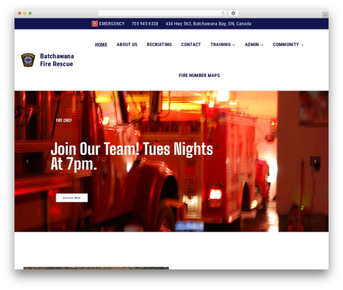 WordPress theme baseTheme - batchawanafirerescue.com