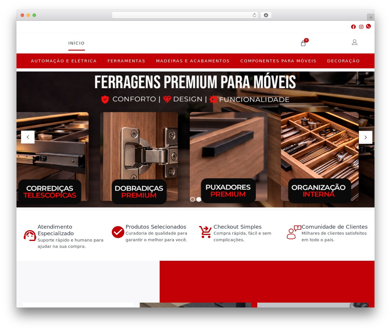 WordPress theme Hello Elementor - acessoriosparamoveis.com.br