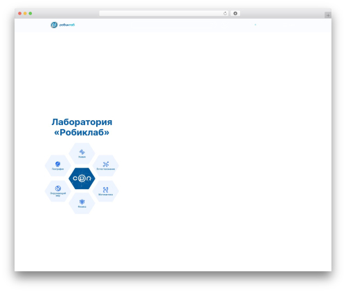 WordPress theme robiclab - robiclab.ru