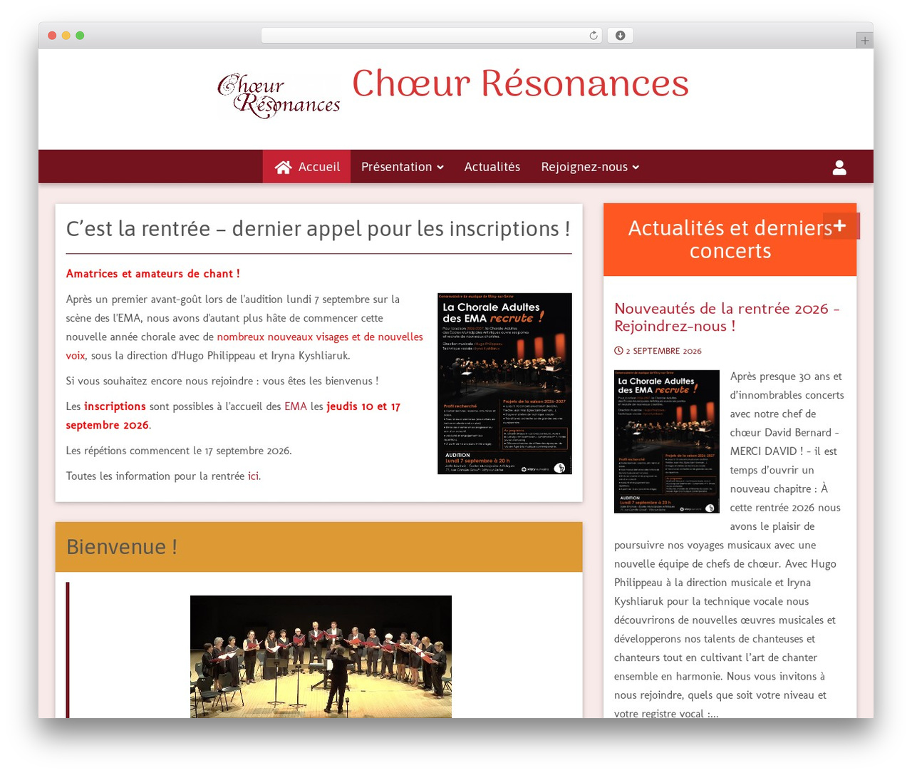 6temflex theme WordPress - choeur-resonances-vitry.fr