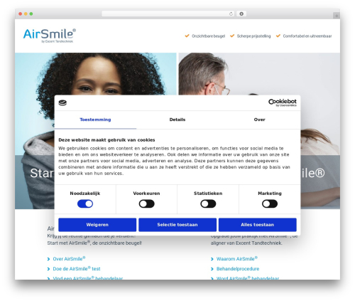 Airsmile WordPress theme - www.airsmile.eu