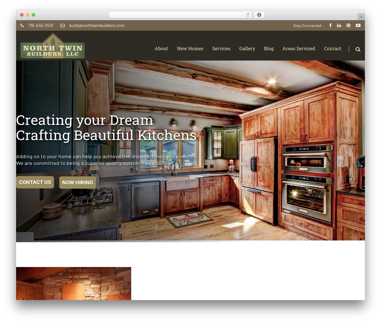 Borvel WordPress theme - northtwinbuilders.com