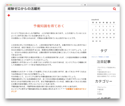Briks theme WordPress - rhamjoge.net