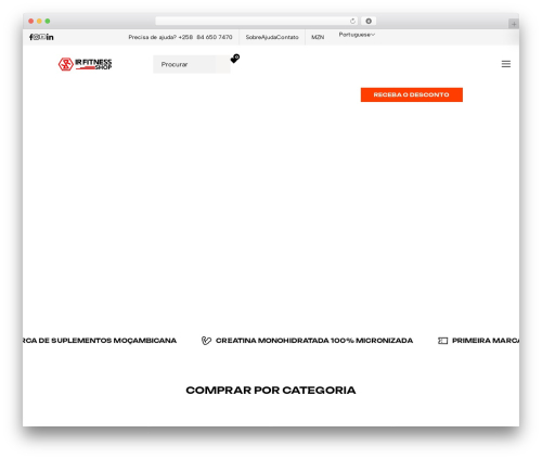 Bw Fitrush WordPress theme - irfitnessshop.co.mz