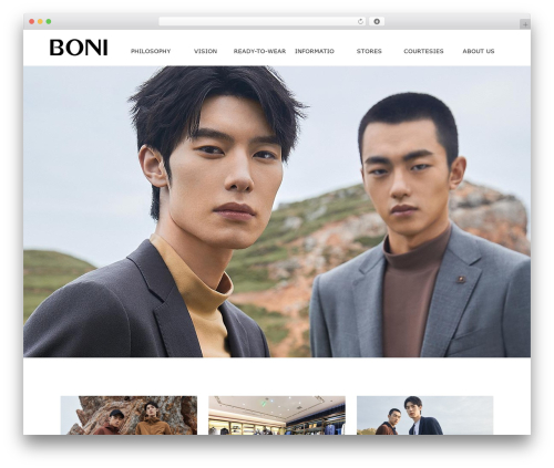 default theme WordPress theme - boni.com.cn