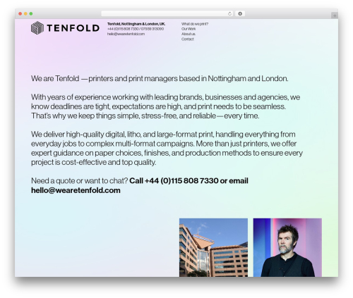 ThemeRain Core (themerain-core) free WordPress plugin - wearetenfold.com