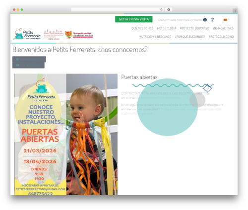 Jet appointments booking WordPress plugin - petitsferrerets.es