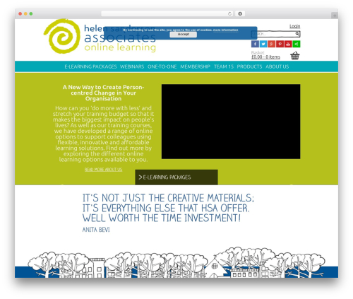 HSA eLearning theme WordPress - hsaonlinelearning.org