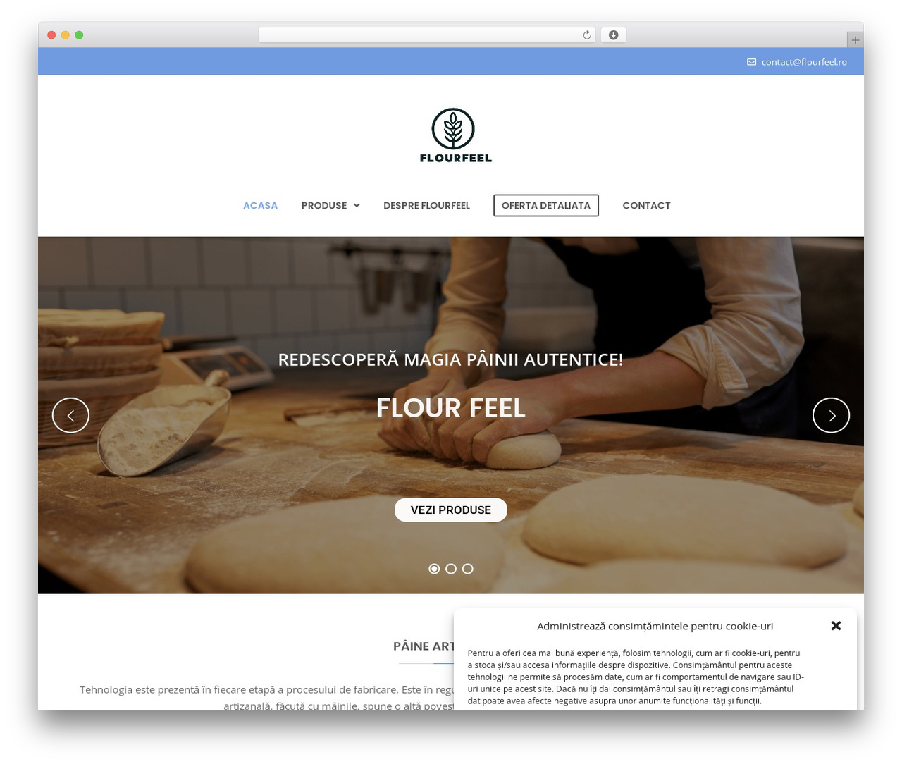 Theme WordPress Bakery - flourfeel.ro Theme WordPress Bakery - flourfeel.ro