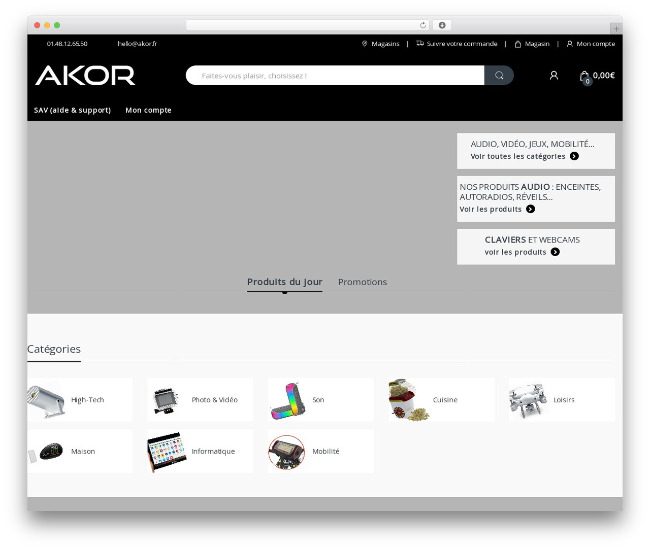 Theme WordPress Electro - akor.fr Theme WordPress Electro - akor.fr
