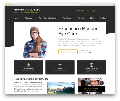 Theme WordPress VS Theme #3 - visionsource-franklineyecare.com