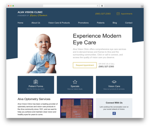 Theme WordPress VS Theme #3 - visionsource-alvavisionclinic.com