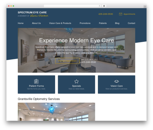 Theme WordPress VS Theme #3 - visionsource-spectrumeyecare.com