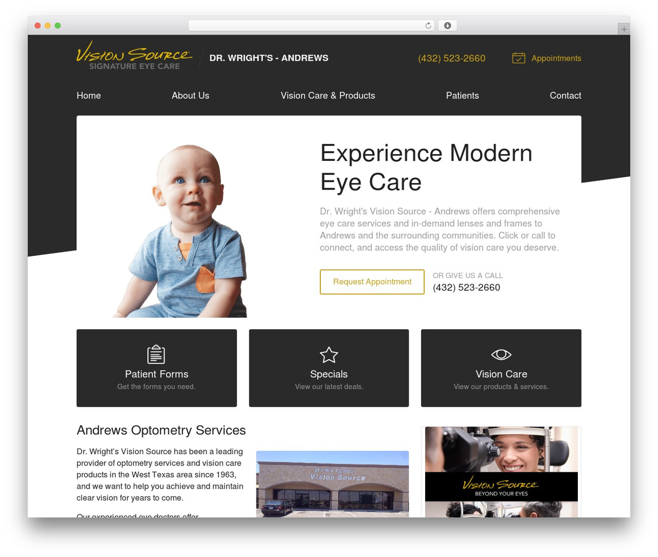 Theme WordPress VS Theme #3 - visionsource-andrews.com Theme WordPress VS Theme #3 - visionsource-andrews.com
