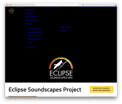 Js WordPress plugin - eclipsesoundscapes.org