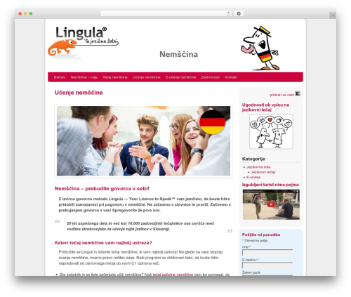 Si contact form WordPress plugin - nemscina.si