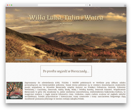 Cherry parallax WordPress plugin - willaluka.pl