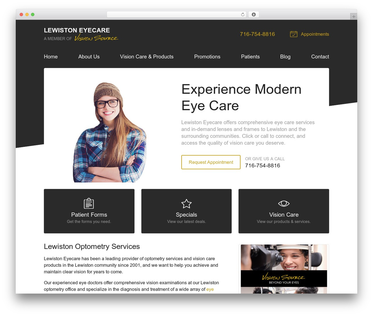 WordPress theme VS Theme #3 - visionsource-lewistoneyecare.com WordPress theme VS Theme #3 - visionsource-lewistoneyecare.com