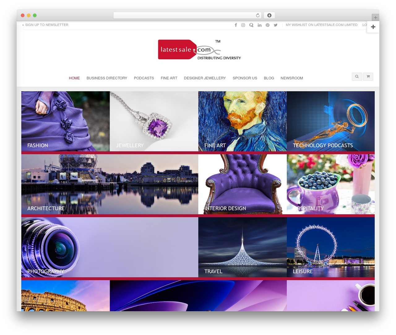 Blaszok WordPress theme - latestsale.com