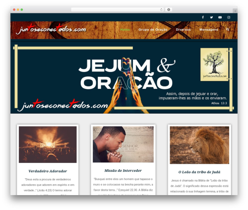 Buzz theme WordPress - juntoseconectados.com
