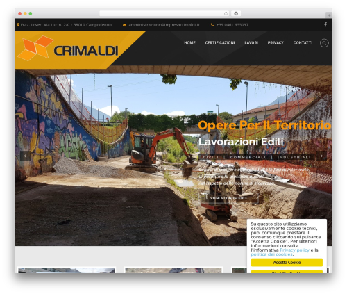 Constructpress WordPress page theme - impresacrimaldi.it