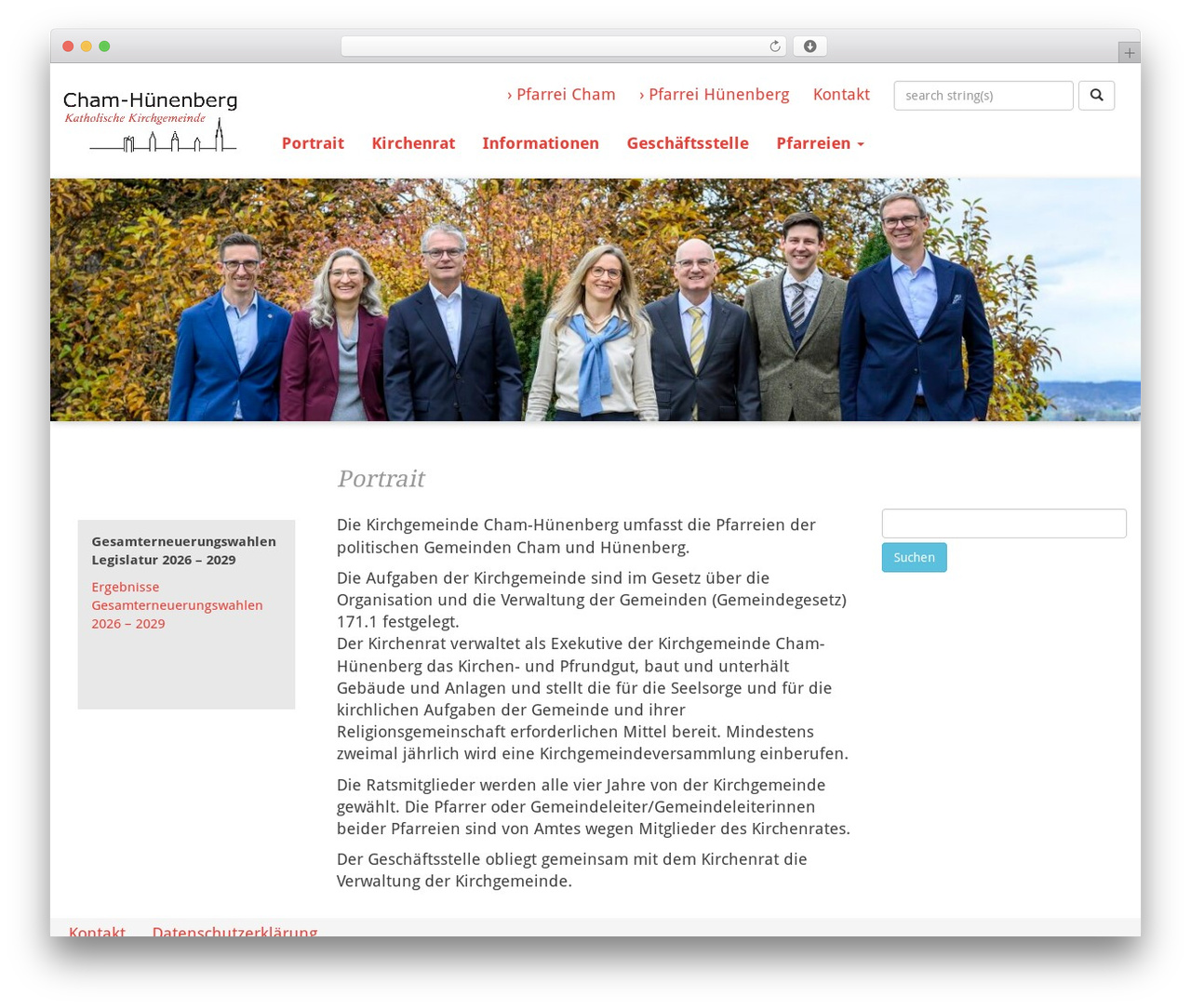 DevDmBootstrap3 WordPress page theme - kkg-cham-huenenberg.ch