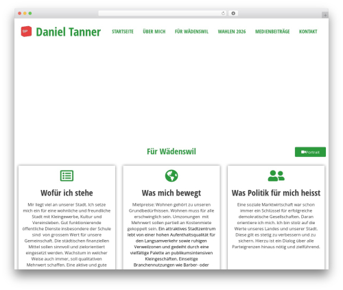 GeneratePress WordPress theme - danieltanner.info