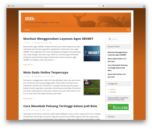 Nevertheless free WordPress theme - 0533c.com