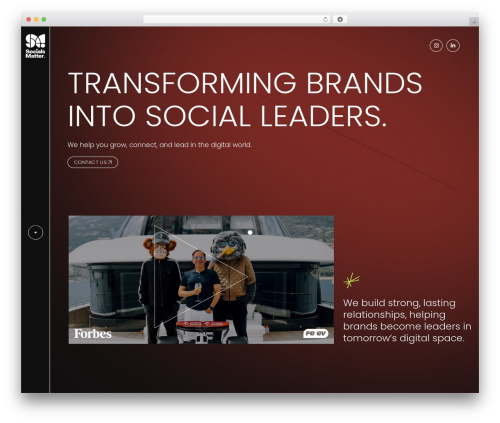 Obsius WP theme - socialsmatter.com