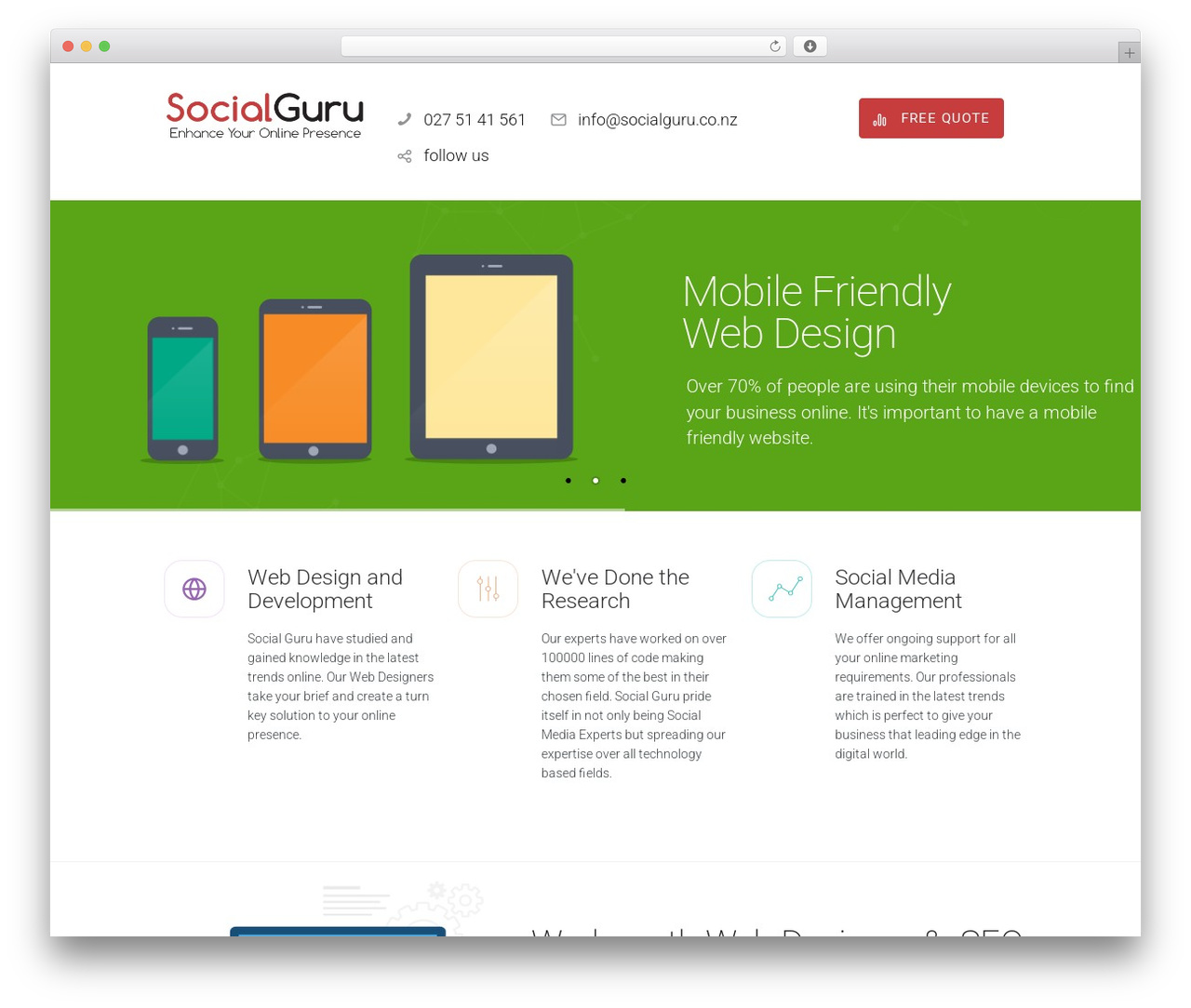 SEOWP theme WordPress - socialguru.co.nz